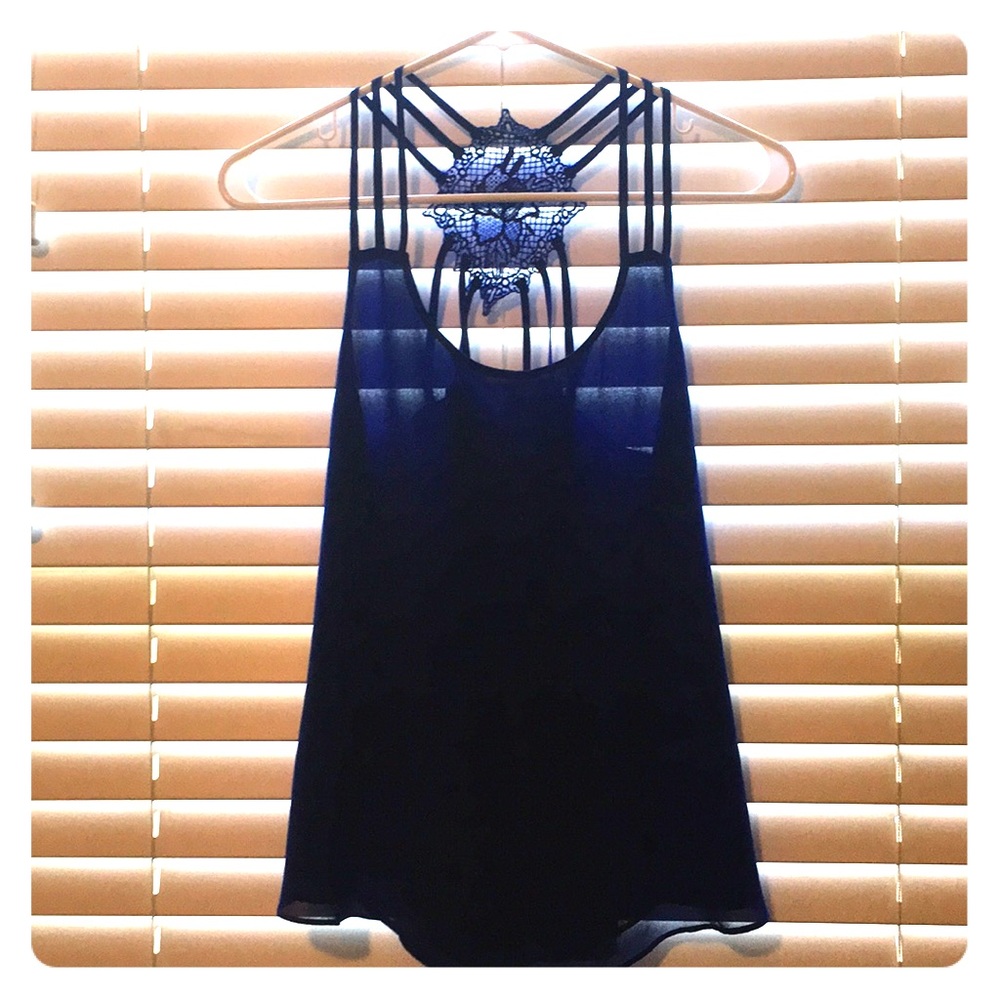 Royal blue tank top